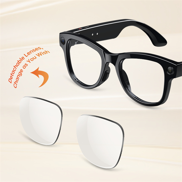 Multifunctional Smart Glasses: AI Translation, Sports, Music, Call, Noise Cancelling, WiFi, Camera