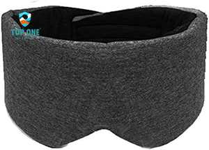 TopOne personalizable ajustable Blinder hecho a mano algodón avión noche dormir antifaz deportes y entretenimiento producto - Product Image 3