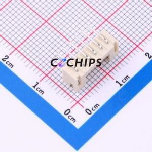 ZX-PH2.0-6PWZ-GW Wire-to-Board Pin Header Bent Lead Through Hole,P=2mm Connector 1x6P 2mm Right Angle Insert PH - Product Image 2