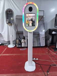 บูธถ่ายภาพ iPad แบบพกพา พร้อมกล่องไฟ เทคโนโลยีขั้นสูง บูธถ่ายภาพ iPad สำหรับความงาม/ขาย/<span class=keywords><strong>เช่า</strong></span> - Product Image 5