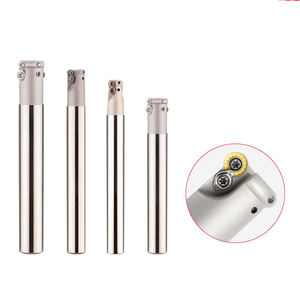 RDMT inserto TRS CNC fresa per naso rivestita di latta con gambo da 6mm con sfera ad arco antisismica strumento di tornitura a punta ruvida - Product Image 5