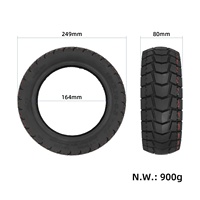 Pneu tubeless ULIP 10x2.75-6.5 pour trottinette Kukirin Dualtron tout-terrain, pneu de trottinette 10x2.75, pneu tout-terrain 10x2.75-6.5