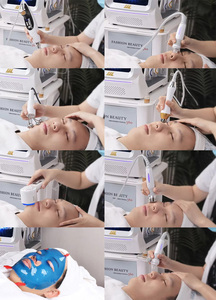 9 in 1 Professional Microcurrent Face Lift Massager Facial Skin Tightening Hydra Microdermabrasion Esthetician Equipment - Product Image 5