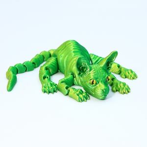 Frozen para <span class=keywords><strong>Amazon</strong></span> Exclusivo Impreso Sphynx Cat Explosión 3D Hecho a mano Vidrio Sin pelo Estatua <span class=keywords><strong>de</strong></span> gato siamés - Product Image 2