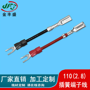 JFS 24AWG Red And Black Wire 600mm Straight Plug Connector For EV Controller Replacement - Product Image 5