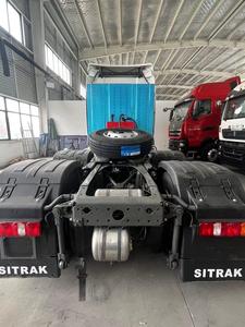 รถบรรทุกหัวลาก Sinotruck Sitrak C7h HOWO 6X4 4X2 CNG พร้อมระบบเกียร์อัตโนมัติและธรรมดาสำหรับขาย - Product Image 2