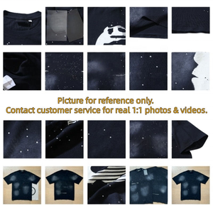 Set Estivo di Alta Qualità con T-shirt e Pantaloncini Vintage Effetto Usurato, Stampa Luxury Streetwear Deep Hell Star Man, con Etichette NFC Scan - Product Image 4