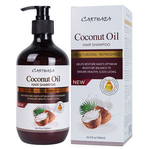 Soins capillaires, huile de noix de coco biologique, hydratant, kératine, collagène naturel biologique, shampooing et après-shampooing - Product Image 1