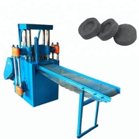 Presse à charbon à moteur hydraulique pour la fabrication de briquettes de chicha, haute productivité, machine en acier, saveur fruitée, vente immédiate