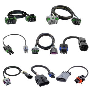 Adaptor Alternator otomatis 5-Pin pria ke 2-Pin wanita kawat mesin Harness untuk truk PVC konektor truk terisolasi - Product Image 4