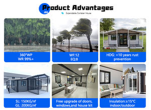 Maison Modulaire Préfabriquée en Conteneur 40FT, Maison Conteneur Extensible, Mini-Maisons CE/UL, Maisons Préfabriquées en Conteneur pour Habitation - Product Image 6