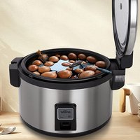Autocuiseur Électrique Commercial et Industriel Grande Capacité 21L 25L avec Boîtier en Acier Inoxydable pour Restaurant