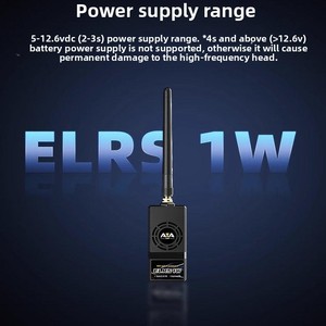 Módulo RF de Largo Alcance ATA ELRS Nano, Amplificador de Señal de Carreras de Alta Potencia de 1W, Compatible con 24 GHz, Plástico, Hecho en China - Product Image 4