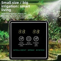 Pulvérisateur automatique pour reptiles, brumisateur réglable à 360 degrés, système de temporisation intelligent, humidificateur programmable pour terrarium et forêt tropicale