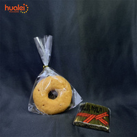 Sacs en plastique transparents OPP pour boulangerie, sacs transparents personnalisés avec logo pour pain, toasts, beignets, croissants, emballage alimentaire