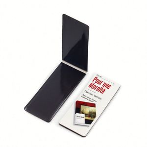 Customizable Creative Simple Exquisite Double-Sided Magnet <b>Bookmark</b> Clip Promotional Foiled <b>Bookmarks</b> With Magnets - Product Image 2