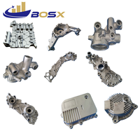 BOSX Corps de soupape de commande de transmission en aluminium moulé sur mesure pour véhicules électriques, composant automobile de nouvelle énergie usiné avec précision par CNC