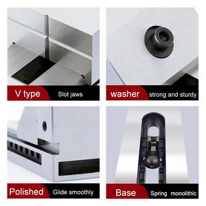 <span class=keywords><strong>Étau</strong></span> <span class=keywords><strong>de</strong></span> précision QKG à action rapide en acier pour meuleuse/découpeuse/fraiseuse, dureté 58-62 - Product Image 6