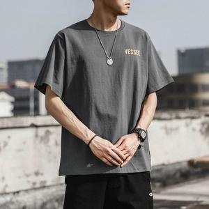 Düşük fiyat % 100% pamuk yuvarlak boyun düzenli erkek t-shirtü, özel baskı, hazır gemi, toptan, karışık tarzı T-shirt - Product Image 5