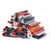 Profilé en silicone Xinhong XHMC-Silicone personnalisé, bande d'étanchéité solide en silicone pour fenêtres en aluminium