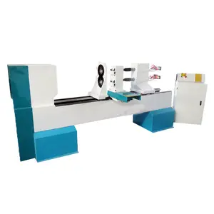 FM 1530 1516 tornio per legno Cnc con mandrino per incisione per colonna per scale da baseball ecc.