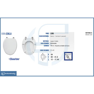 Copriwater Premium Kerasan Vaso Luna - Product Image 5