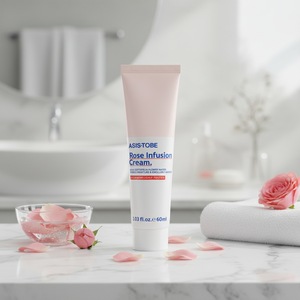 Crema de Infusión de Rosas ASIS-TOBE (Tubo) 60ml, Cosmético Coreano, Hidratante, Antiarrugas, Aprobado por NMPA, EAC y CPNP, Hecho en Corea - Product Image 3