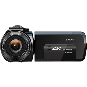 Chất lượng cao 4K UHD tiện dụng Cam video máy quay 10x Zoom quang học Tự động lấy nét EIS nightshot-CMOS cảm ứng hoạt động DV vlog DSLR máy ảnh - Product Image 1