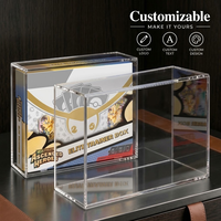 Vente en gros : Boîtier de présentation en acrylique transparent anti-UV 99% avec couvercle magnétique robuste pour Ascended Heroes Elite Trainer Box