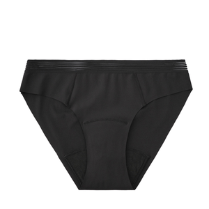 Culotte OEM réutilisable anti-fuite pour femme, taille basse, découpe laser, pour flux moyen, couleur unie, usage quotidien - Product Image 4