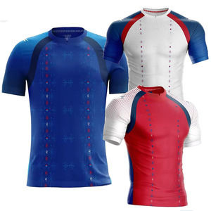 Maillots de football en gros, nouveaux modèles 2026 2027, pour hommes, manches courtes, haute qualité, séchage rapide, I Love See the Haiti - Product Image 2
