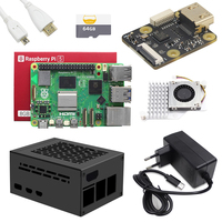 Kit de Desarrollo Raspberry Pi 5 Original, Nuevo, 2GB, 4GB, 8GB Opcional, con Carcasa, Fuente de Alimentación y Ventilador