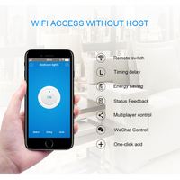 ITEAD Sonoff Basic — interrupteur intelligent, commutateur sans fil WiFi, domotique Module relais Domotica, télécommande fonctionne avec Nest Alexa, DIY bricolage