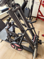 Máquina de remo con barra en T y soporte para pecho, con tres asas, para entrenamiento de fuerza de espalda, equipo de gimnasio, marca SK Commercial Plate Loaded
