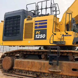 Excavadora de cadenas Komatsu PC1250 de segunda mano, máquina de movimiento de tierras de servicio pesado, modelo 2020, 120 toneladas, cucharón de 7m, caja de cambios - Product Image 1