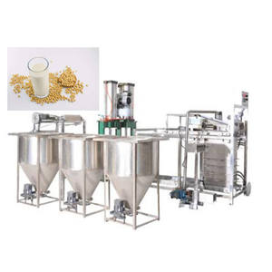 Uht industriale <span class=keywords><strong>latte</strong></span> di soia fare macchina di processo su piccola scala linea di produzione di impianti - Product Image 3