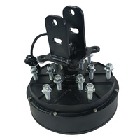 Moteur triphasé sans balais refroidi par air D225-380V0.4KW étanche, efficacité IE4 pour ventilateur de plafond industriel, ventilateur HVLS de 12 pieds