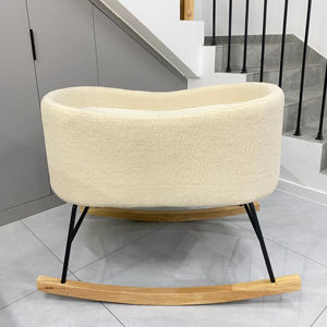 Nieuwe Aankomst Europese Stijl Moderne Luxe <span class=keywords><strong>Rocking</strong></span> Baby Wieg Pasgeboren Wieg - Product Image 1