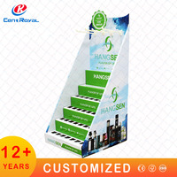 Promotion Vente en Gros Présentoir de Comptoir en Métal Personnalisé Anti-rouille Revêtu par Poudre pour Cigarettes et Tabac pour Magasin de Détail
