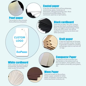 Étiquettes de vêtements personnalisées en papier gaufré écologiques les plus vendues et étiquettes de prix pour vêtements, chaussures, sacs - <span class=keywords><strong>Vistaprint</strong></span> - Product Image 6