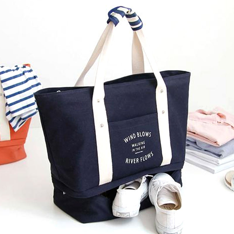 tote bag with compartments
