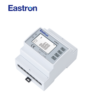 Compteur de chargeur de véhicule électrique à double canal DC Eastron DCM232 monté sur rail DIN avec RS485 Modbus et mesure bidirectionnelle