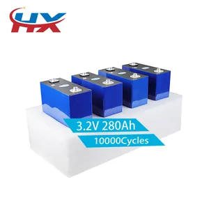 HX 3.2v Hithium Battery 280ah Prismatic Battery Cell Lifepo4 280 10000 Cycle Life