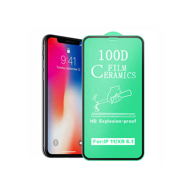 9D 21D 100D Anti Shock Cellphone Screen Protector Ceramics Film for iPhone 12 Pro Max 12 6.1 12 6.7