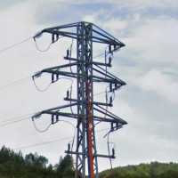 Tour de treillis de 30 mètres, double circuit, à 4 pattes, en acier cornière, galvanisée à chaud, prix pour la tour de transmission en acier au Nigeria