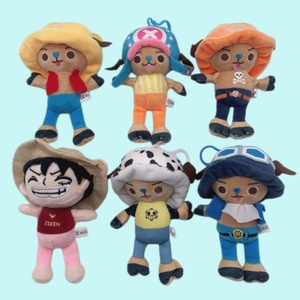 30 Estilos de Peluches de Anime de 10-15 cm, Muñecos de Peluche de One Piece: Roronoa Zoro, Sabo, Luffy, Chopper, Whale, Merry, <span class=keywords><strong>Raab</strong></span> - Product Image 6