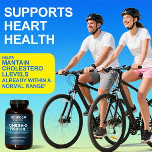 OEM/ODM Soutient la santé naturelle du cerveau et des yeux Gélules d'huile de poisson riches en DHA et EPA <span class=keywords><strong>Omega</strong></span> <span class=keywords><strong>3</strong></span> Gélules Supplément pour la santé - Product Image 3