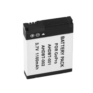 Baterai AHDBT-001 AHDBT-002 3.7V 1100mAh untuk GoPro HD Hero 1 2 Hero1 Hero2 Motorsports berselancar luar ruangan 960 - Product Image 2