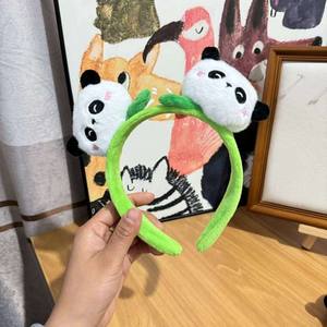 Accessorio per Capelli con Design di <span class=keywords><strong>Panda</strong></span> Carino e Nuovo Stile Floreale - Product Image 3