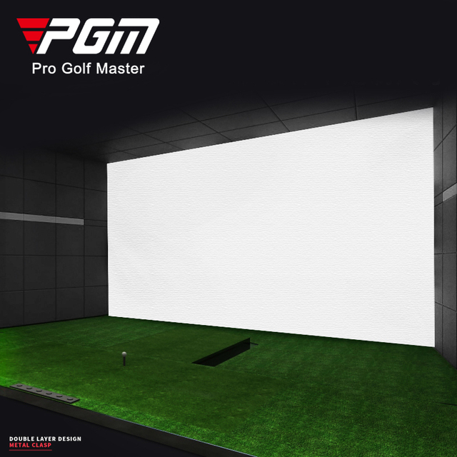 PGM MNQ10 High Impact Golf Screen Indoor Golf Simulation Screen